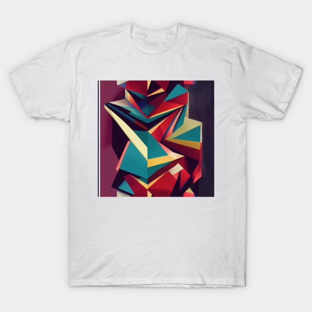 Multidimensional Swirls, Sixteen T-Shirt by EverythingSings.Art